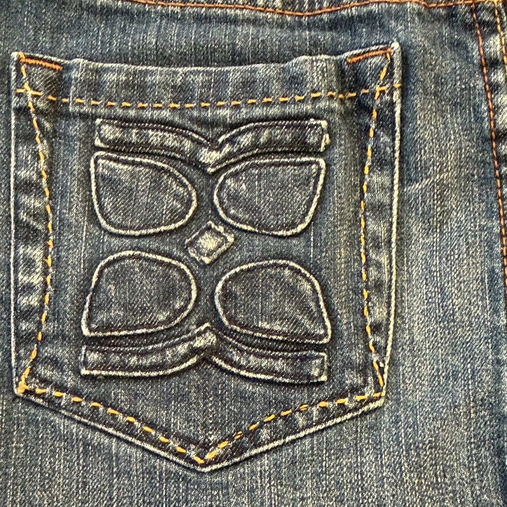 BCBGMaxAzria Dark Wash Denim Mini Skirt- NWOT - Picture 4 of 4